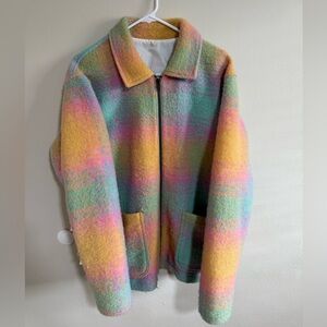 Large ZARA Multi Colored Jacket
